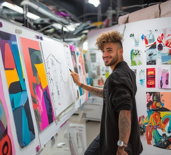 万事通商贸服务有限公司设计师，创意驱动的商业价值实现者