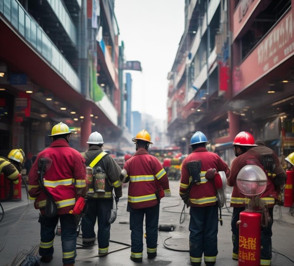 安阳义乌国际商贸城消防检查，筑牢商贸城安全防火墙