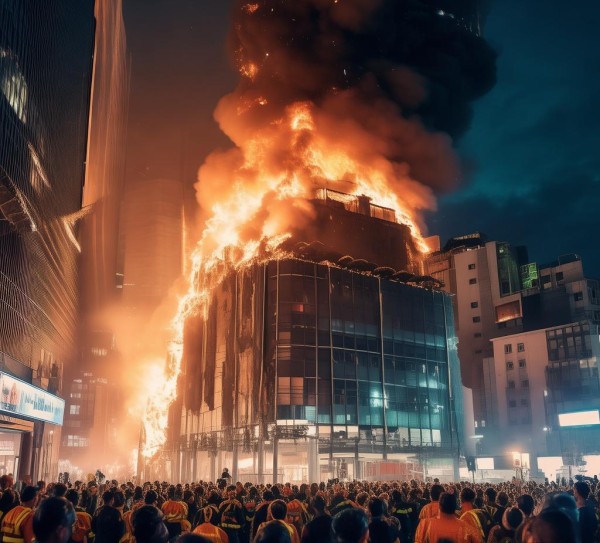 商贸城突发火灾事故，最新通报显示人员被困与救援进展