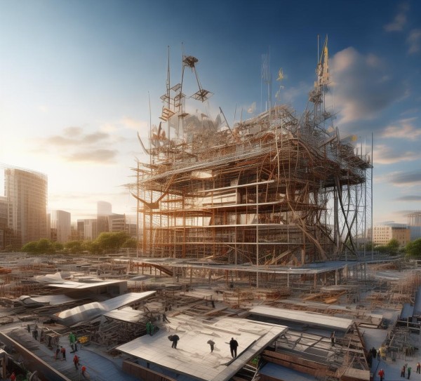 三江县国际商贸城项目部，匠心筑梦 赋能县域经济新引擎