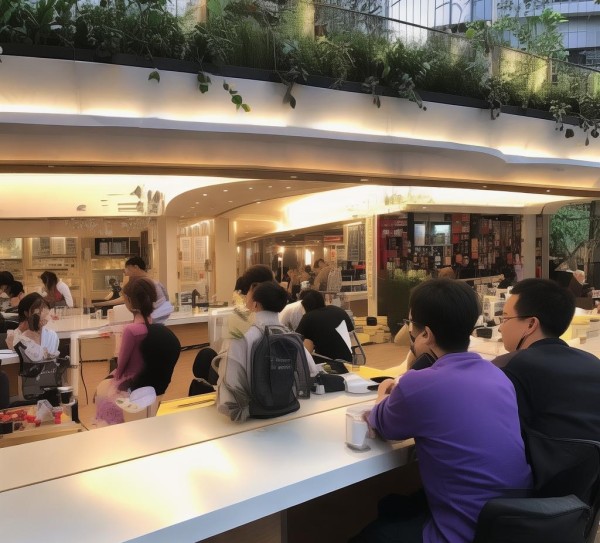 黄海商贸城行政服务区三楼，便民服务一站式的温馨港湾