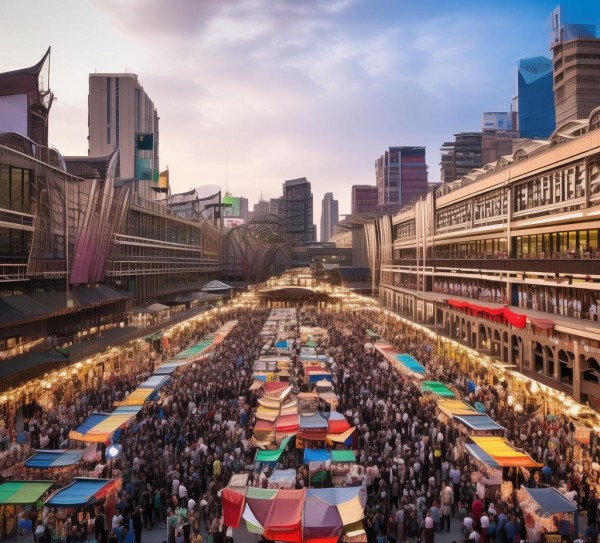 XX国际商贸城隆重开市，汇聚八方商客，赋能区域经济新动能