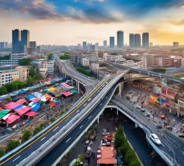 义乌商贸城案例研究，交通网络对商贸集聚与流通效率的驱动作用分析